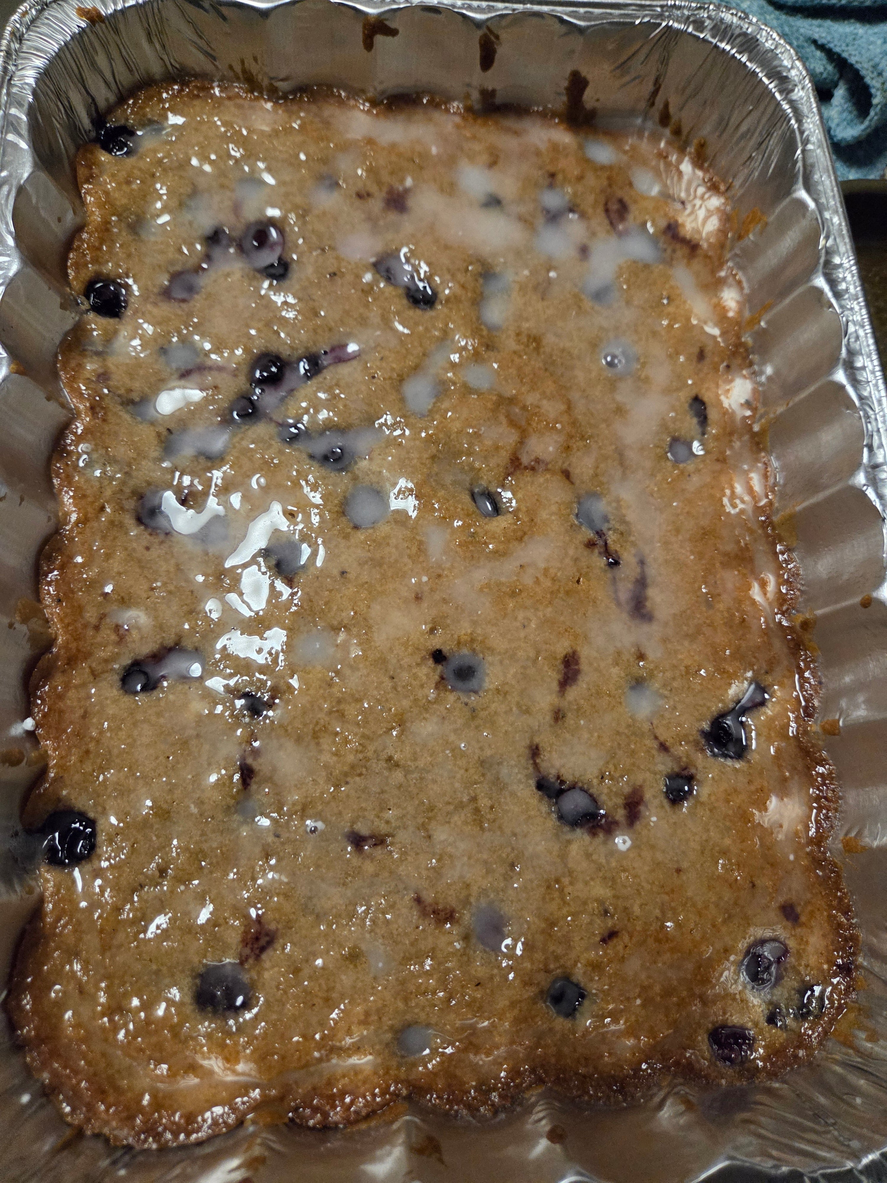 Lemon Blueberry Blondies