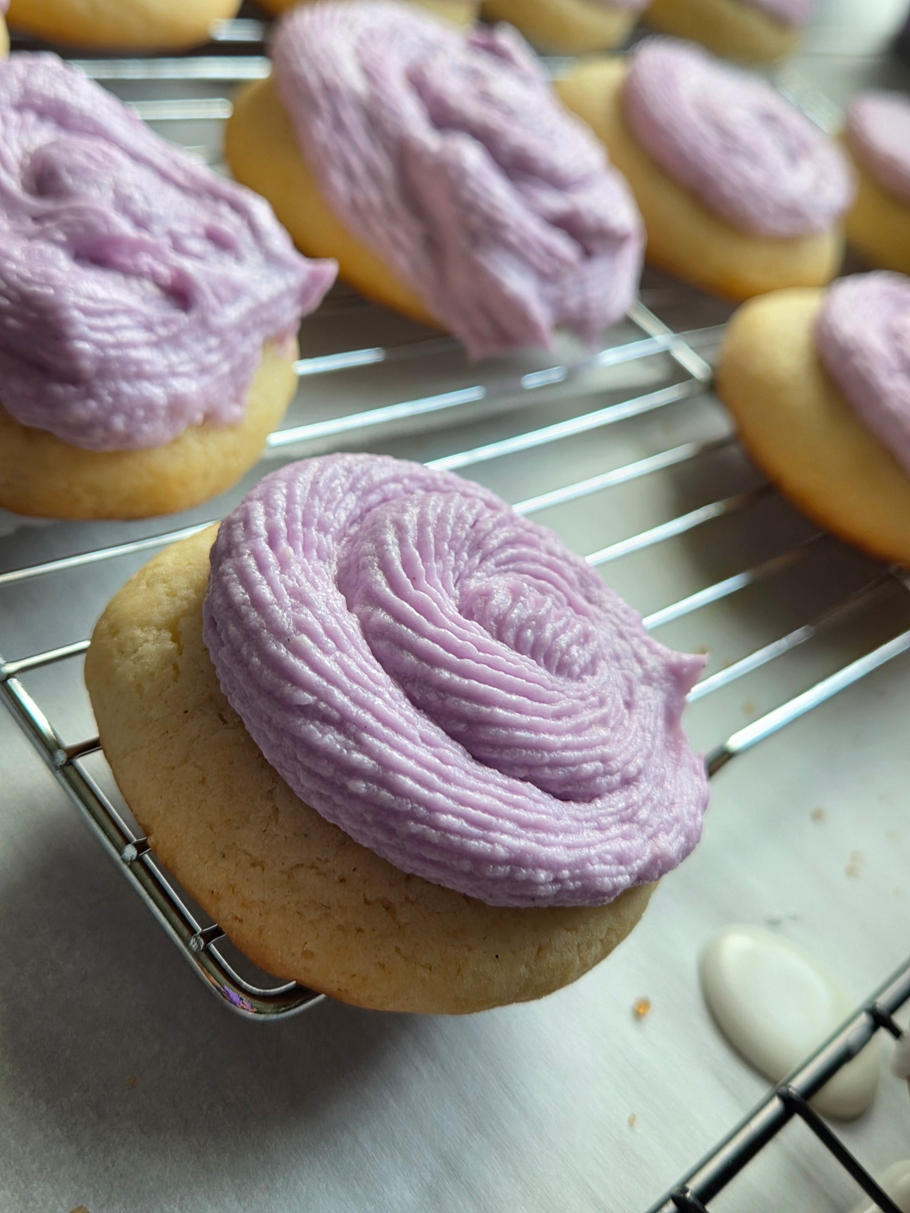 Sugar Cookies with Buttercream Frosting